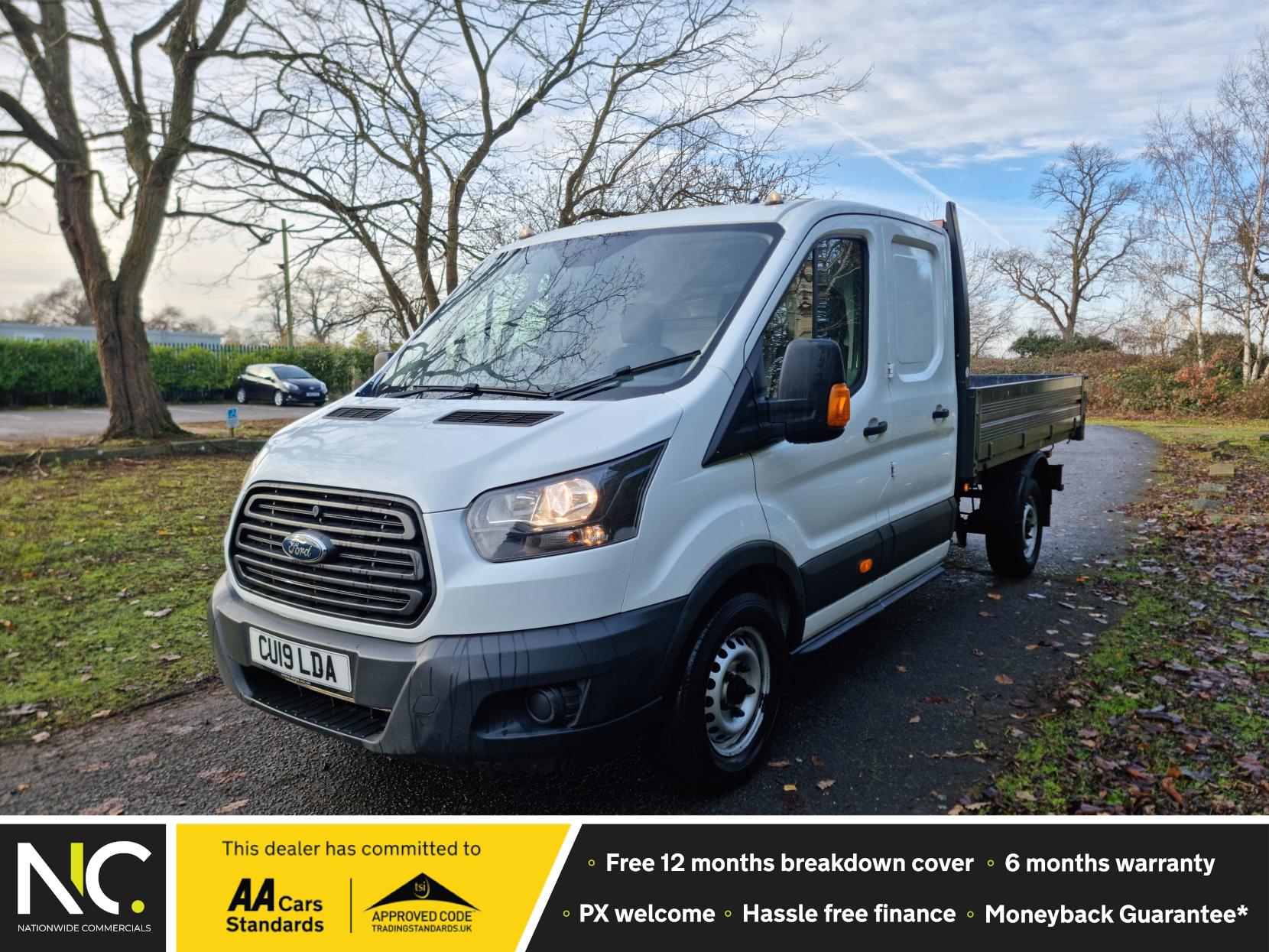 Ford Transit 2.0 350 EcoBlue Chassis Double Cab 4dr Diesel Manual FWD L3 H1 Euro 6 (130 ps)