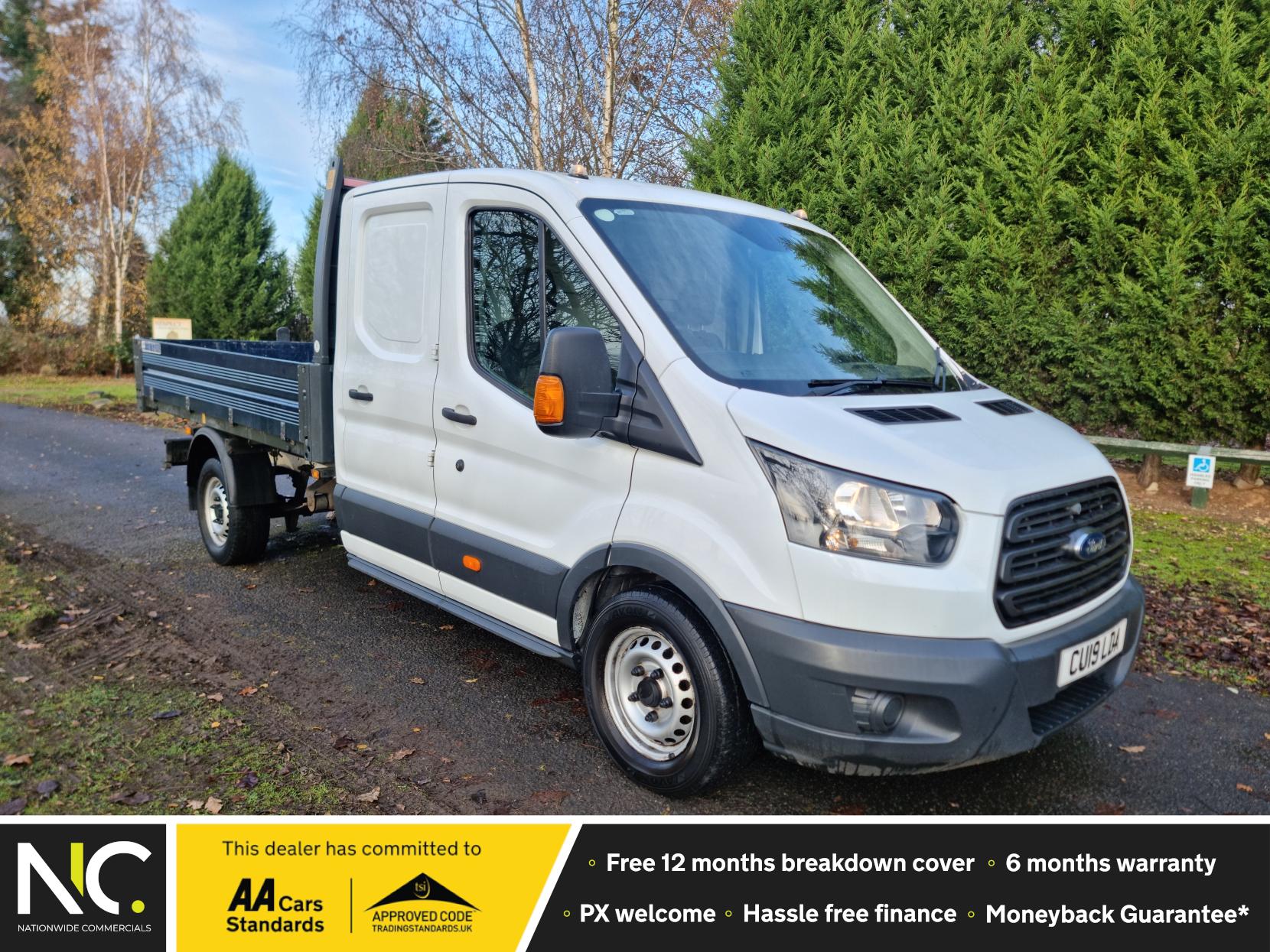 Ford Transit 2.0 350 EcoBlue Chassis Double Cab 4dr Diesel Manual FWD L3 H1 Euro 6 (130 ps)