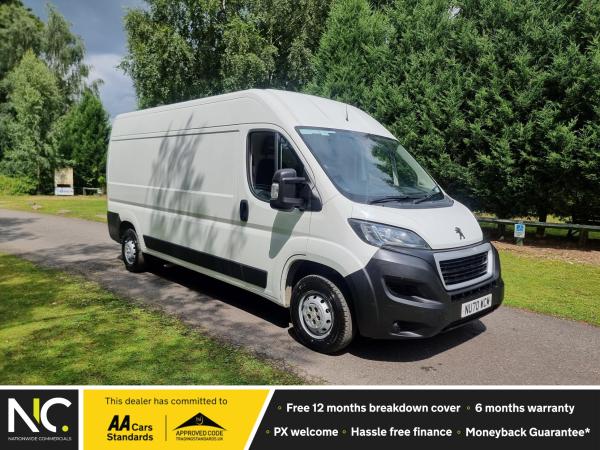 Peugeot Boxer 2.2 BlueHDi 335 S Panel Van 5dr Diesel Manual L3 H2 Euro 6 (s/s) (140 ps)