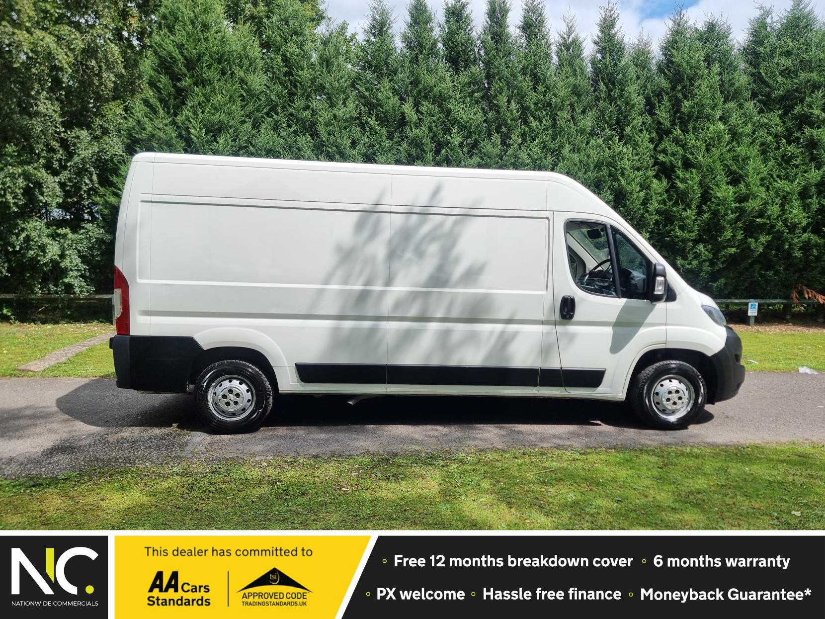 Peugeot Boxer 2.2 BlueHDi 335 S Panel Van 5dr Diesel Manual L3 H2 Euro 6 (s/s) (140 ps)