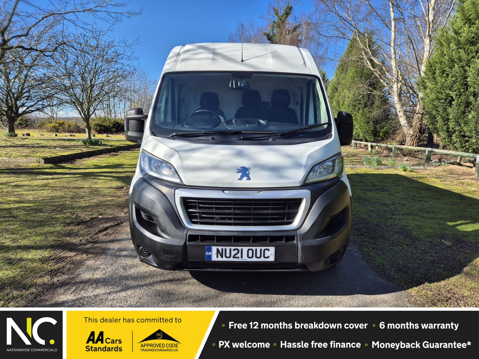 Peugeot Boxer 2.2 BlueHDi 335 Professional Panel Van 5dr Diesel Manual L3 H2 Euro 6 (s/s) (140 ps)