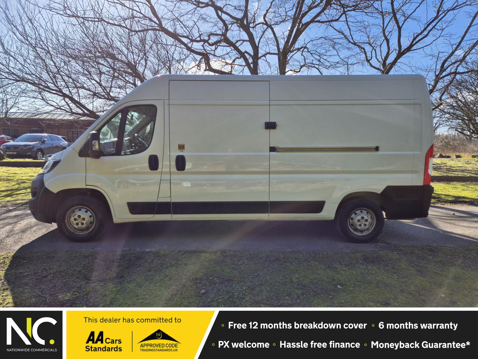 Peugeot Boxer 2.2 BlueHDi 335 Professional Panel Van 5dr Diesel Manual L3 H2 Euro 6 (s/s) (140 ps)