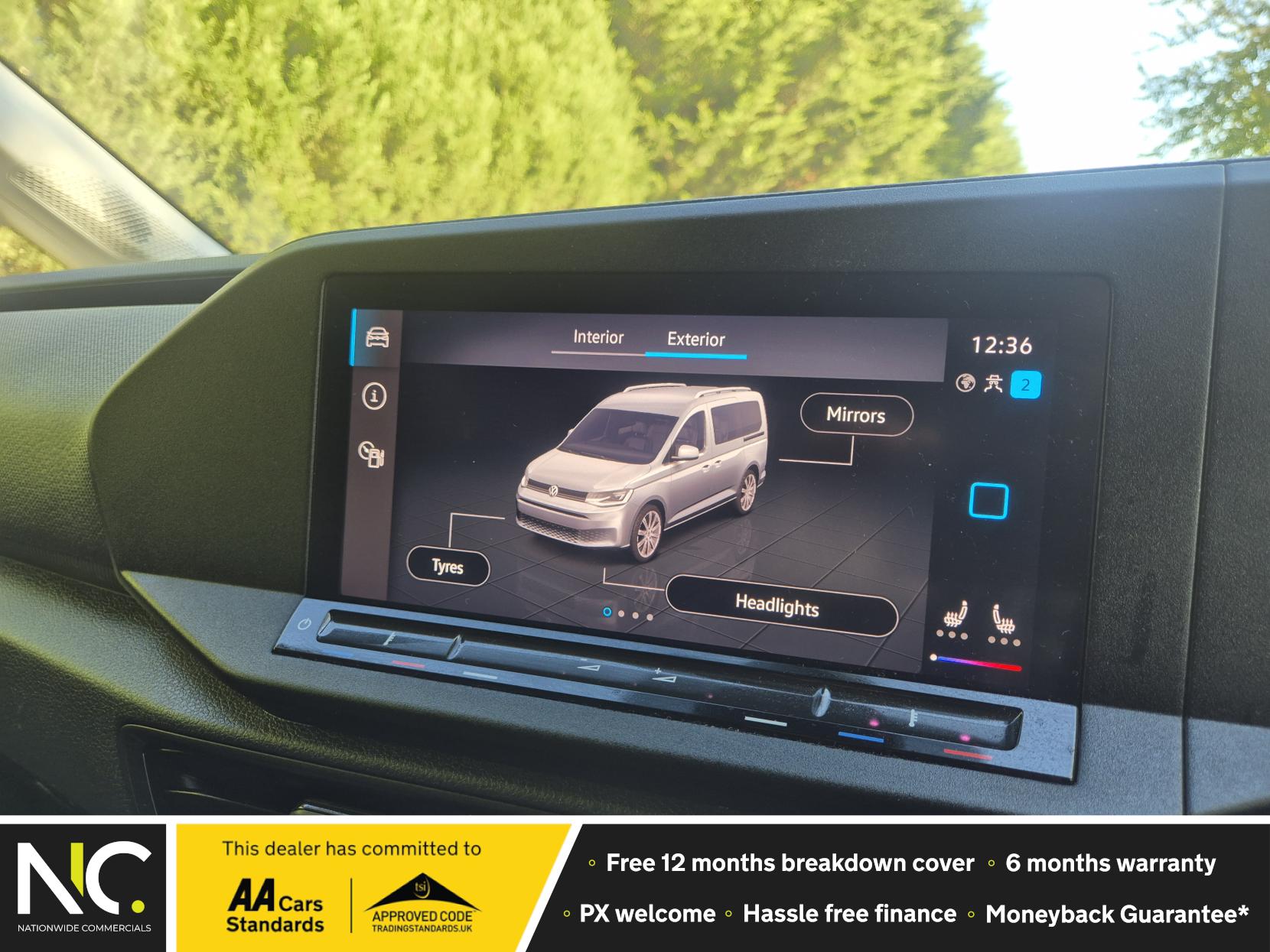 Volkswagen Caddy Maxi 2.0 TDI C20 Commerce Pro Panel Van 6dr Diesel DSG LWB Euro 6 (s/s) (122 ps)