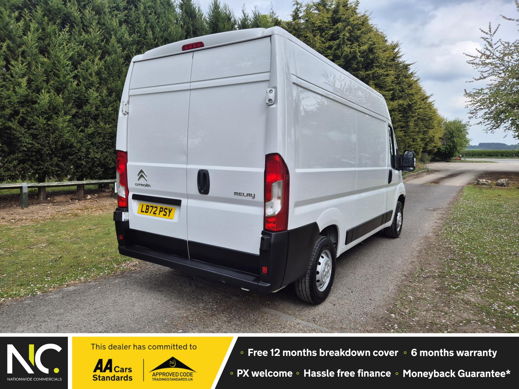 Citroen Relay 2.2 BlueHDi 35 Enterprise Panel Van 5dr Diesel Manual L2 High Roof Euro 6 (s/s) (140 ps)