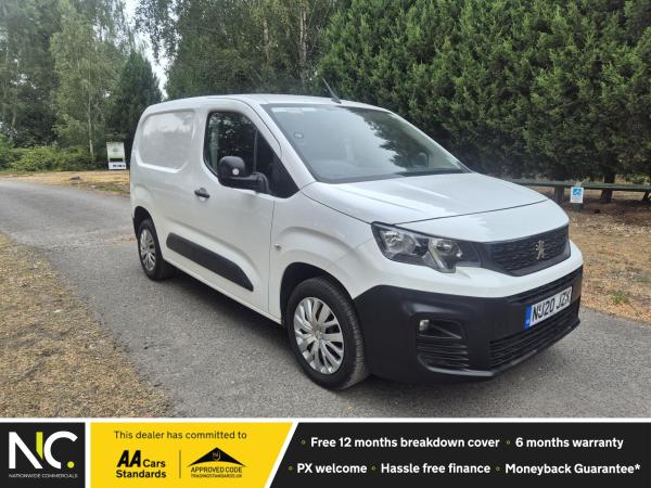 Peugeot Partner 1.5 BlueHDi 1000 Professional Standard Panel Van 5dr Diesel Manual SWB Euro 6 (100 bhp)