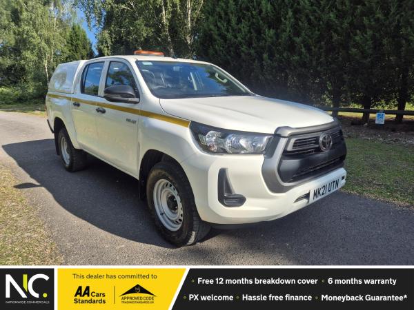 Toyota Hilux 2.4 D-4D Active Pickup Double Cab 4dr Diesel Manual 4WD Euro 6 (s/s) (150 ps)
