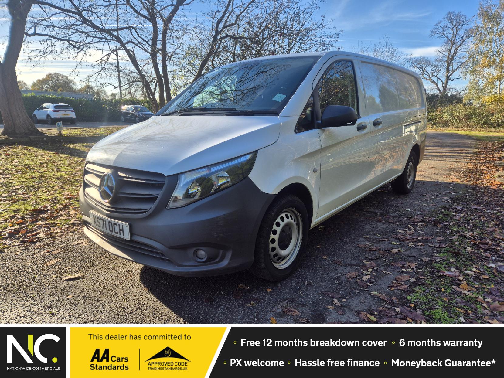 Mercedes-Benz Vito 2.0 116 CDI Progressive Panel Van 5dr Diesel G-Tronic RWD L3 Euro 6 (s/s) (XLWB) (163 ps)