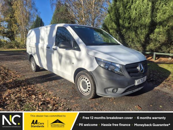 Mercedes-Benz Vito 2.0 116 CDI Progressive Panel Van 5dr Diesel G-Tronic RWD L3 Euro 6 (s/s) (XLWB) (163 ps)