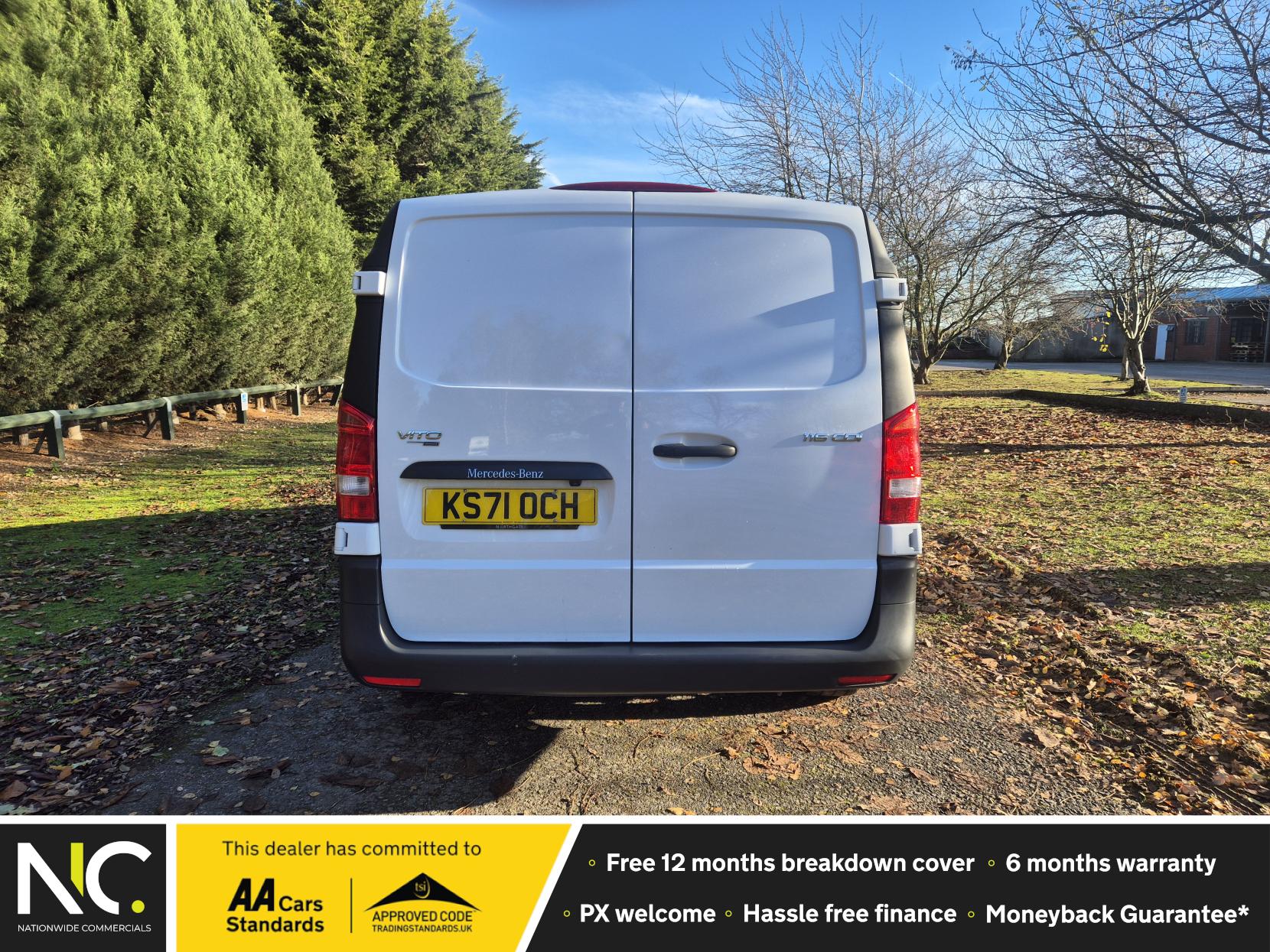 Mercedes-Benz Vito 2.0 116 CDI Progressive Panel Van 5dr Diesel G-Tronic RWD L3 Euro 6 (s/s) (XLWB) (163 ps)