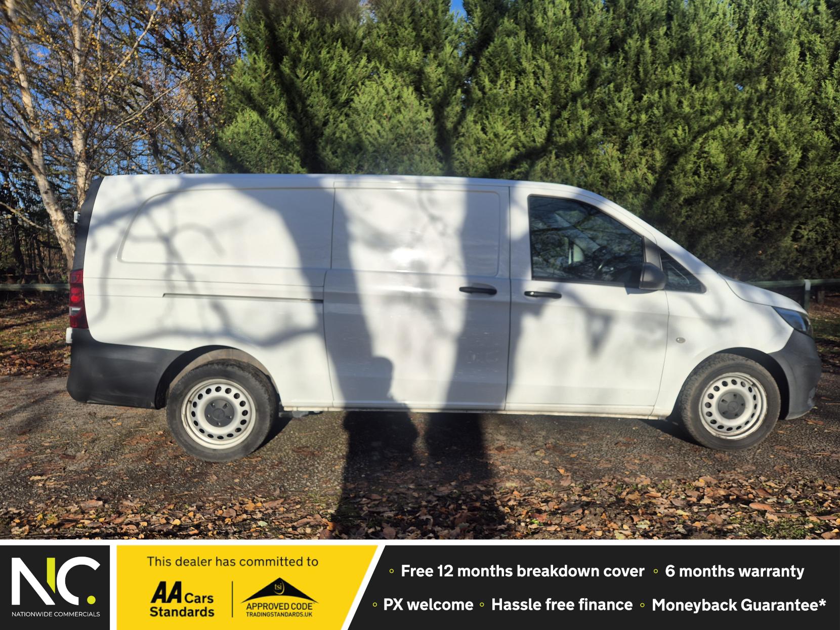 Mercedes-Benz Vito 2.0 116 CDI Progressive Panel Van 5dr Diesel G-Tronic RWD L3 Euro 6 (s/s) (XLWB) (163 ps)
