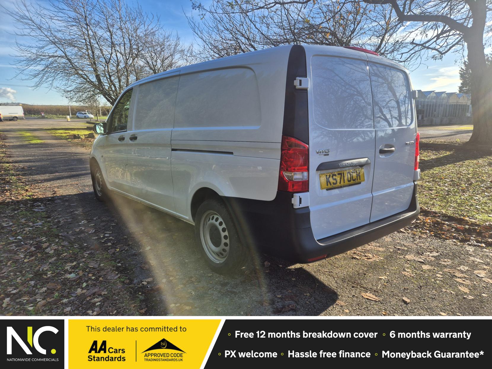 Mercedes-Benz Vito 2.0 116 CDI Progressive Panel Van 5dr Diesel G-Tronic RWD L3 Euro 6 (s/s) (XLWB) (163 ps)