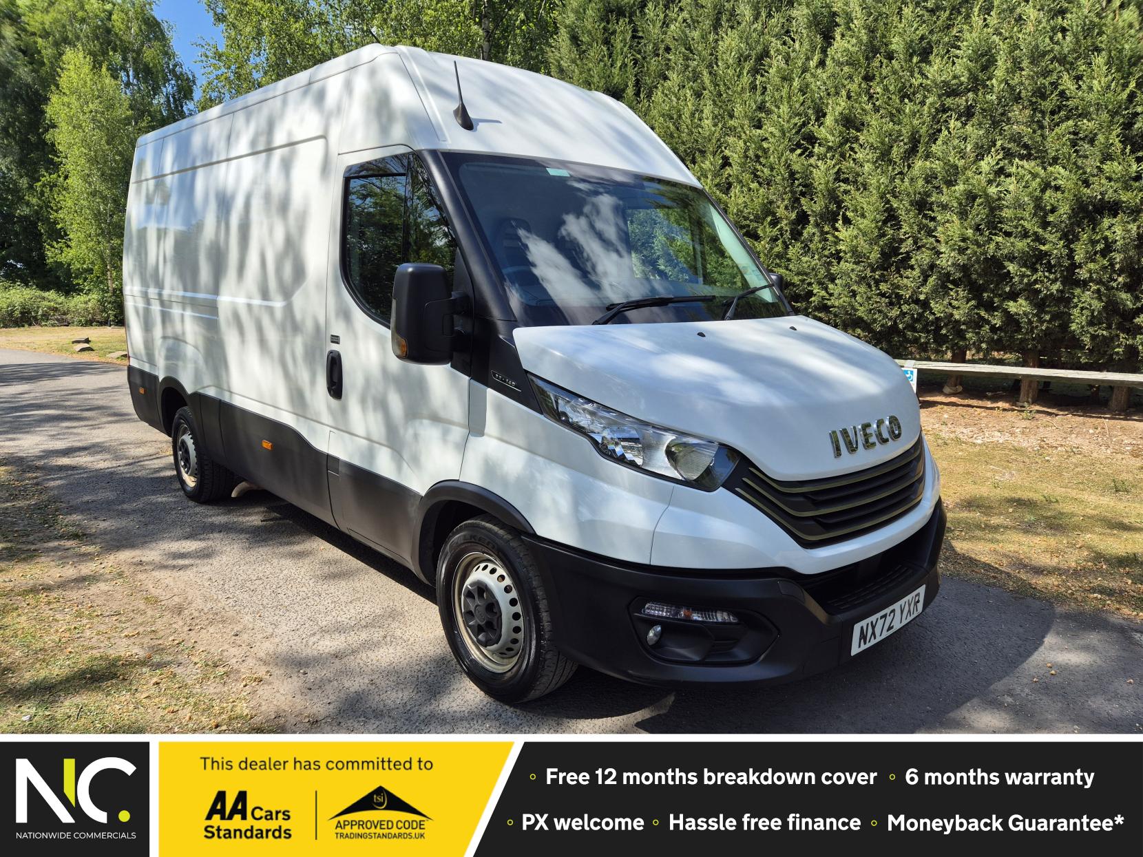 Iveco Daily 2.3D HPI 14V 35S 3520 Panel Van 5dr Diesel Manual MWB High Roof Euro 6 (s/s) (136 ps)