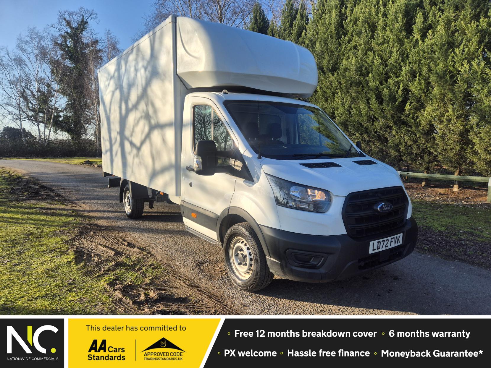 Ford Transit 2.0 350 EcoBlue HD Leader Luton 3dr Diesel Manual RWD L4 Euro 6 (s/s) (130 ps)