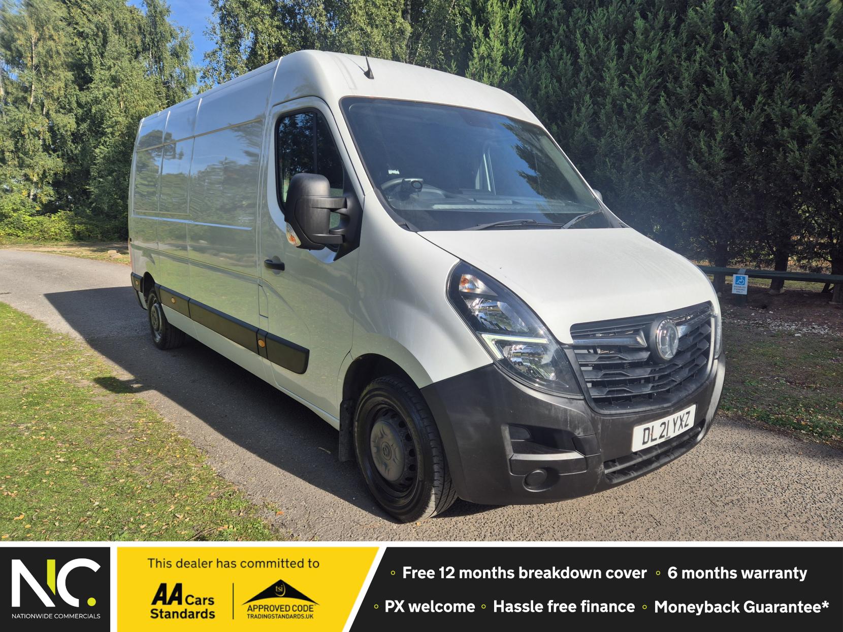 Vauxhall Movano 2.3 CDTi 3500 BiTurbo Edition Panel Van 5dr Diesel Manual FWD L3 H2 Euro 6 (135 ps)
