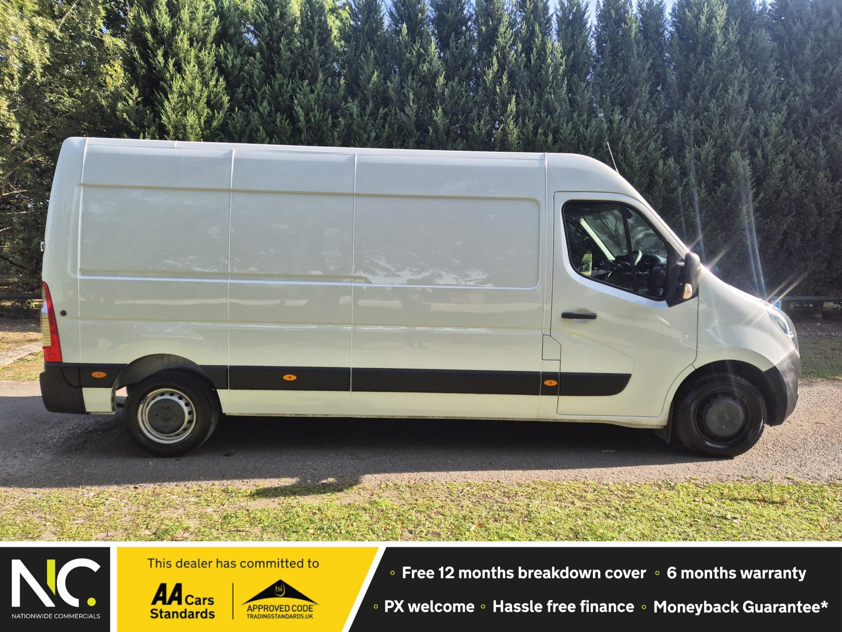 Vauxhall Movano 2.3 CDTi 3500 BiTurbo Edition Panel Van 5dr Diesel Manual FWD L3 H2 Euro 6 (135 ps)