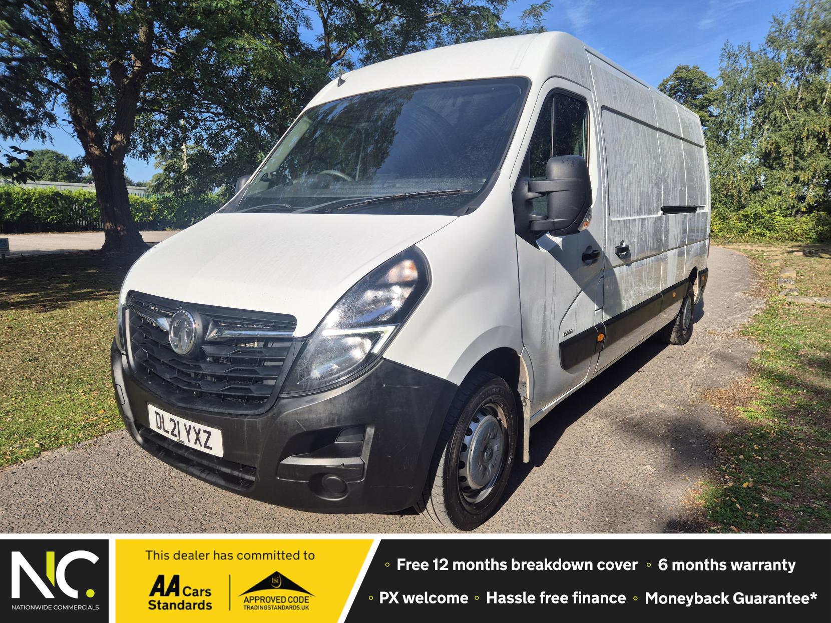 Vauxhall Movano 2.3 CDTi 3500 BiTurbo Edition Panel Van 5dr Diesel Manual FWD L3 H2 Euro 6 (135 ps)