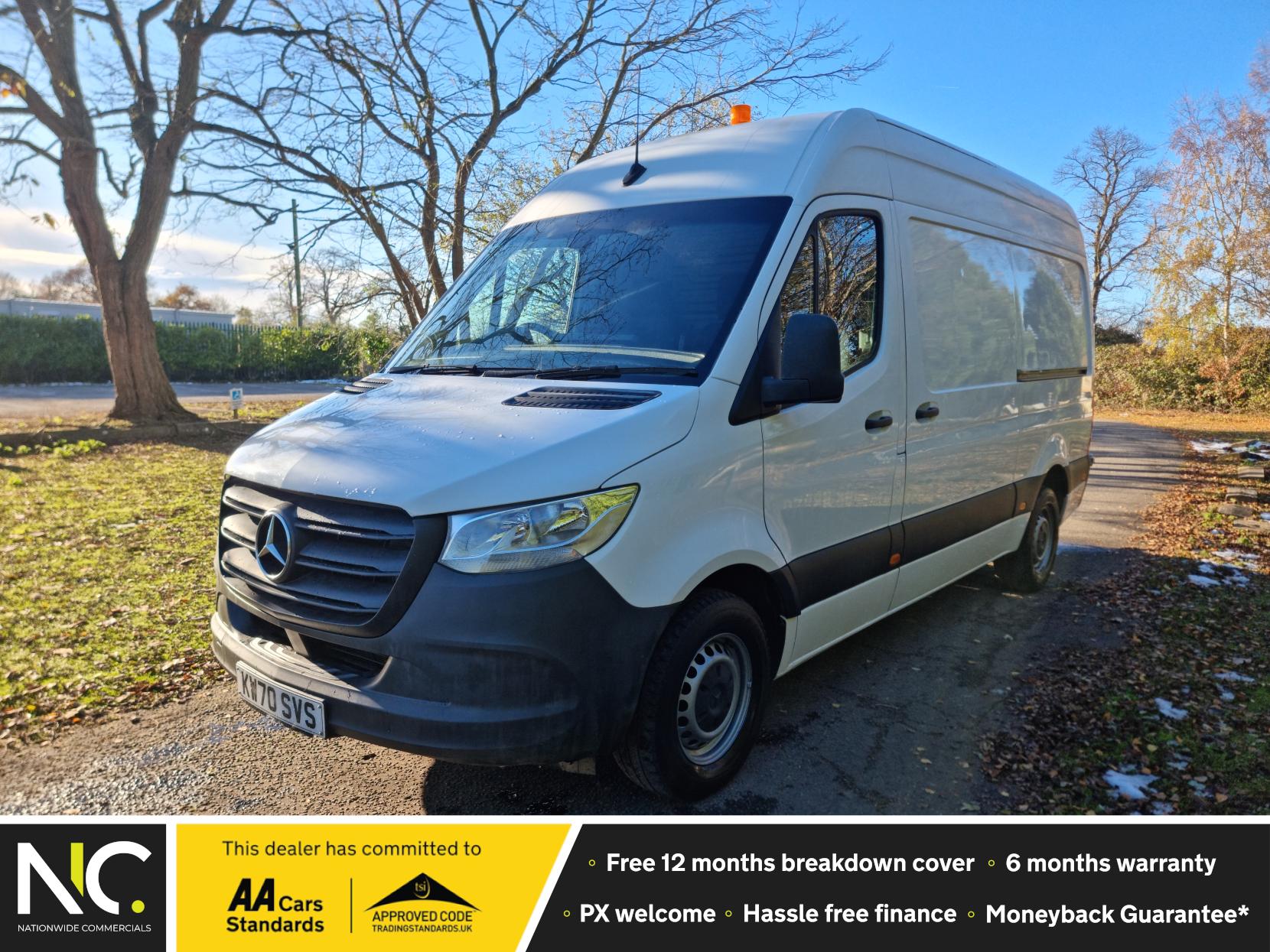 Mercedes-Benz Sprinter 2.0 315 CDI Progressive Panel Van 5dr Diesel Manual RWD L2 H2 Euro 6 (s/s) (150 ps)