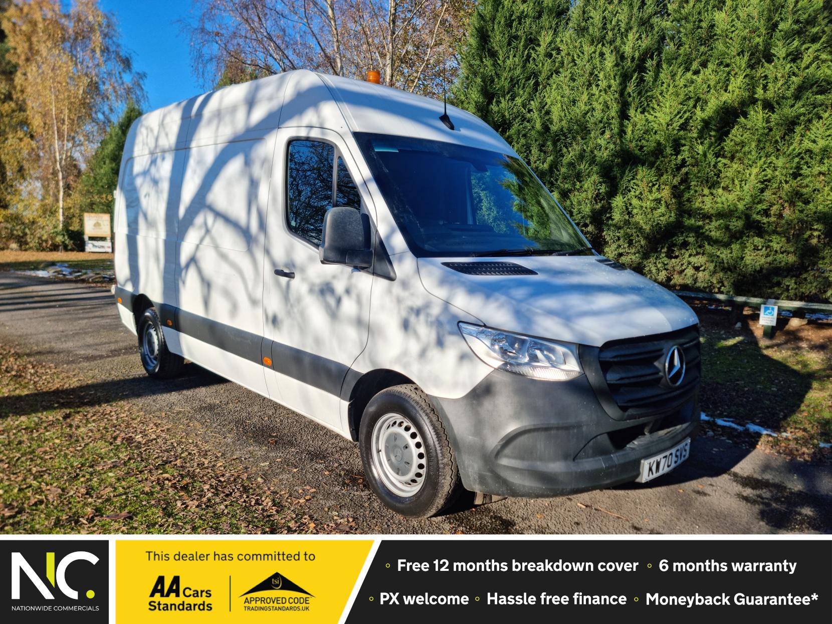 Mercedes-Benz Sprinter 2.0 315 CDI Progressive Panel Van 5dr Diesel Manual RWD L2 H2 Euro 6 (s/s) (150 ps)