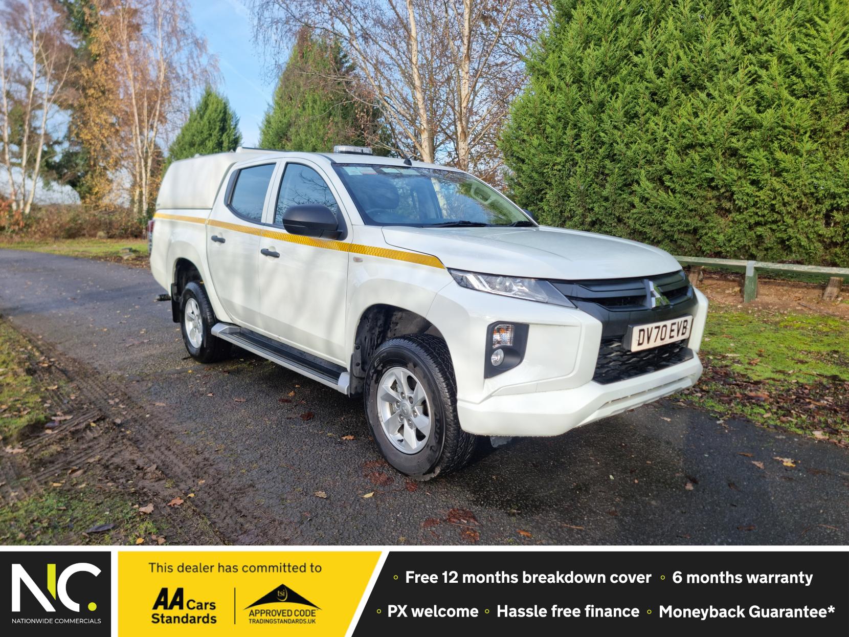 Mitsubishi L200 2.2 DI-D DC 4Life Pickup Double Cab 4dr Diesel Manual 4WD Euro 6 (s/s) (150 ps)