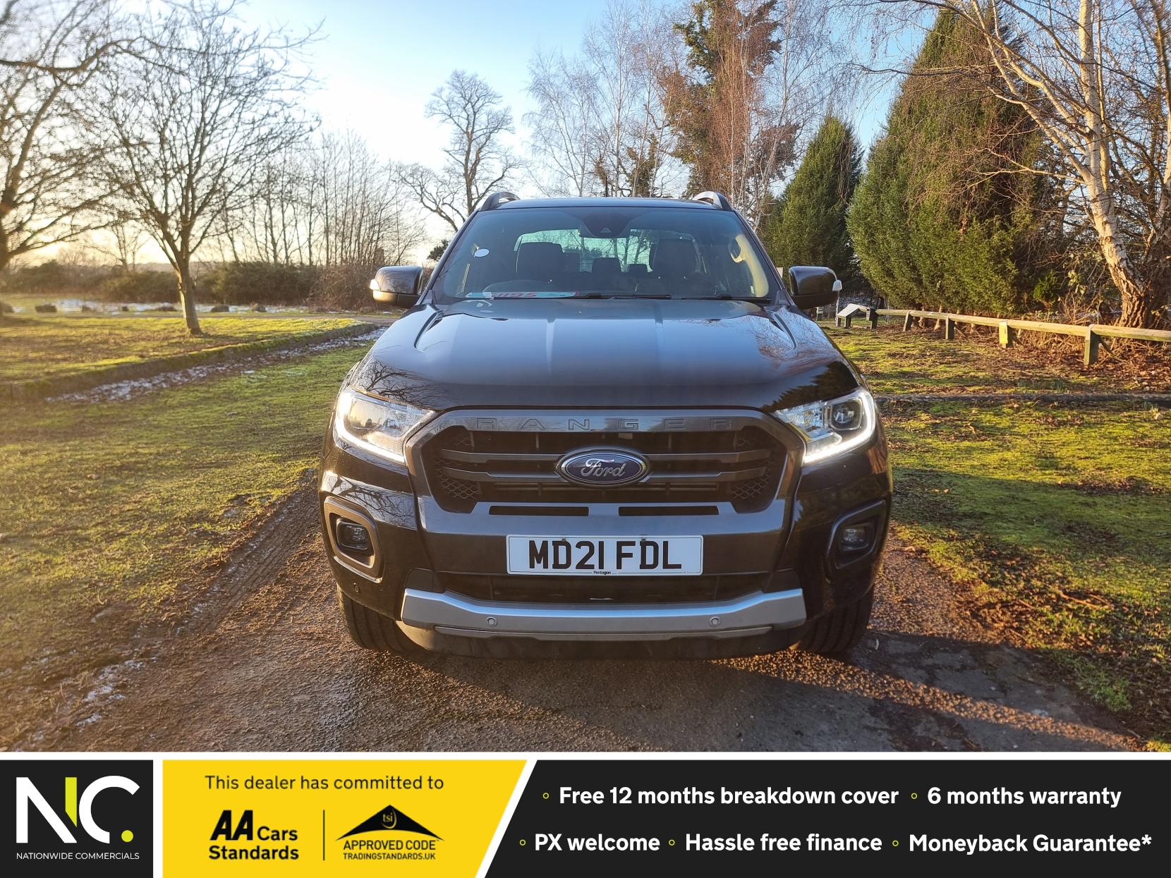 Ford Ranger 2.0 EcoBlue Wildtrak Pickup Double Cab 4dr Diesel Auto 4WD Euro 6 (s/s) (213 ps)