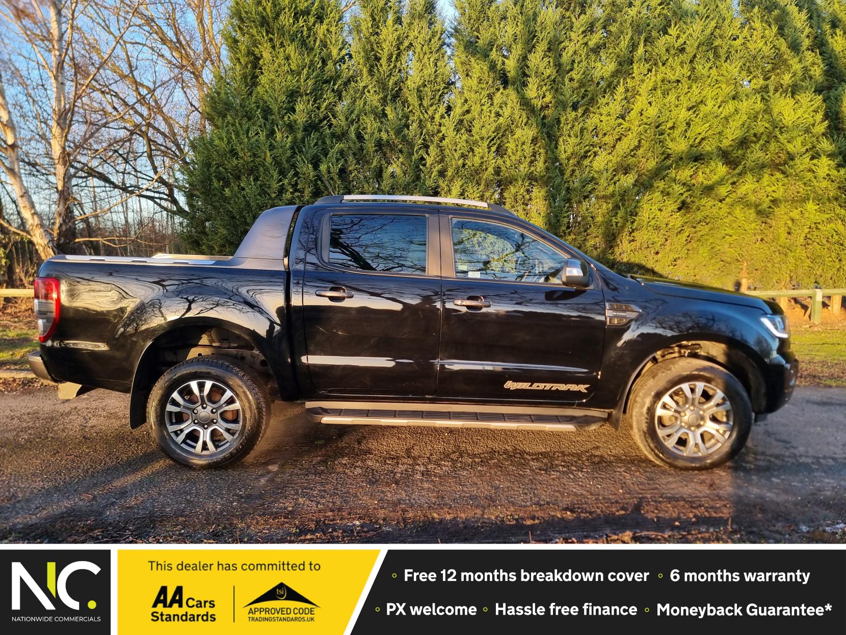 Ford Ranger 2.0 EcoBlue Wildtrak Pickup Double Cab 4dr Diesel Auto 4WD Euro 6 (s/s) (213 ps)