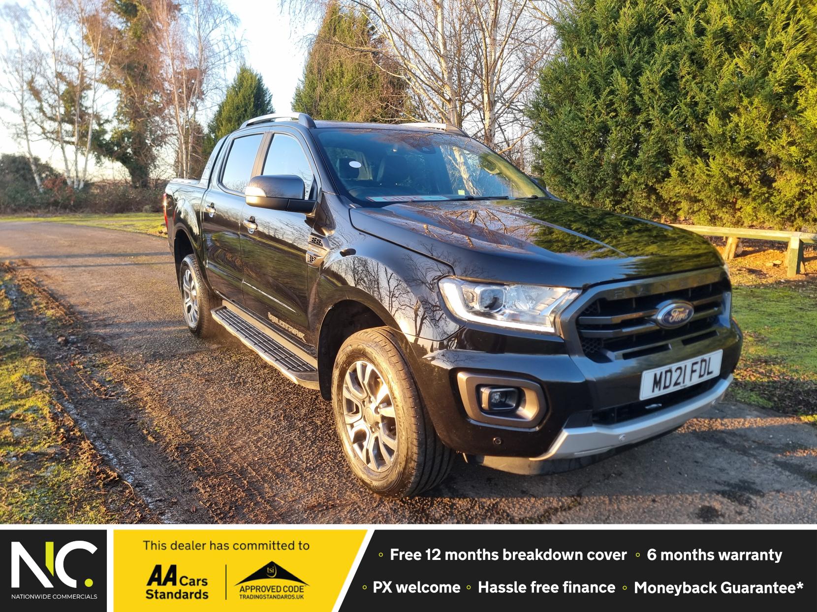 Ford Ranger 2.0 EcoBlue Wildtrak Pickup Double Cab 4dr Diesel Auto 4WD Euro 6 (s/s) (213 ps)