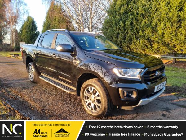 Ford Ranger 2.0 EcoBlue Wildtrak Pickup Double Cab 4dr Diesel Auto 4WD Euro 6 (s/s) (213 ps)