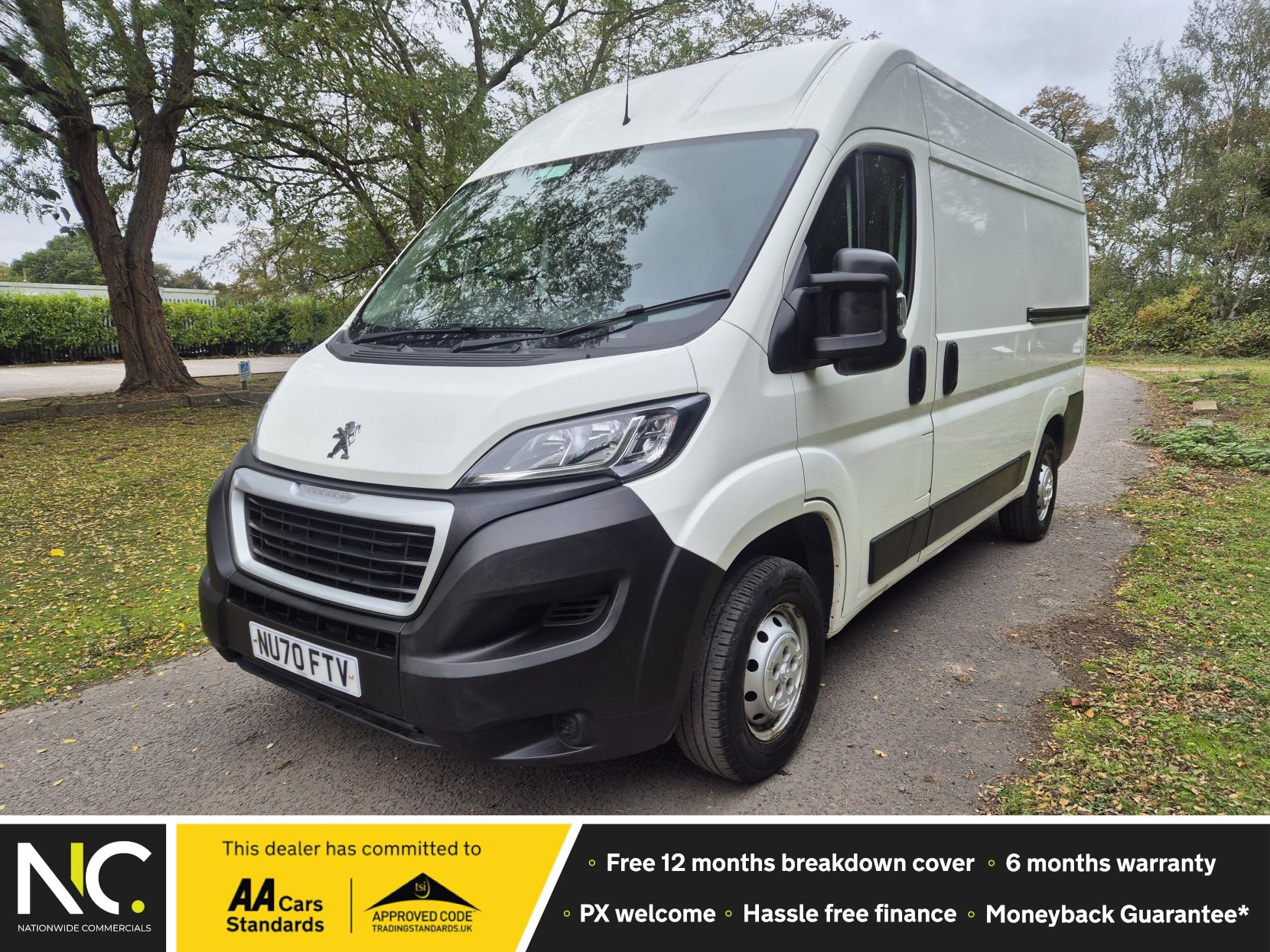 Peugeot Boxer 2.2 BlueHDi 335 Professional Panel Van 5dr Diesel Manual L2 H2 Euro 6 (s/s) (140 ps)