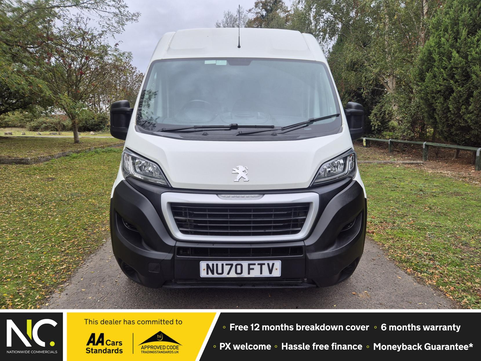 Peugeot Boxer 2.2 BlueHDi 335 Professional Panel Van 5dr Diesel Manual L2 H2 Euro 6 (s/s) (140 ps)
