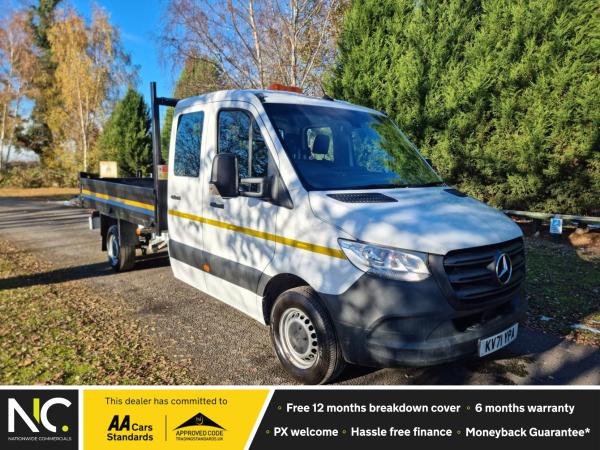 Mercedes-Benz Sprinter 2.1 314 CDI BlueEFFICIENCY Chassis Cab 2dr Diesel Manual RWD L3 (207 g/km, 140 bhp)