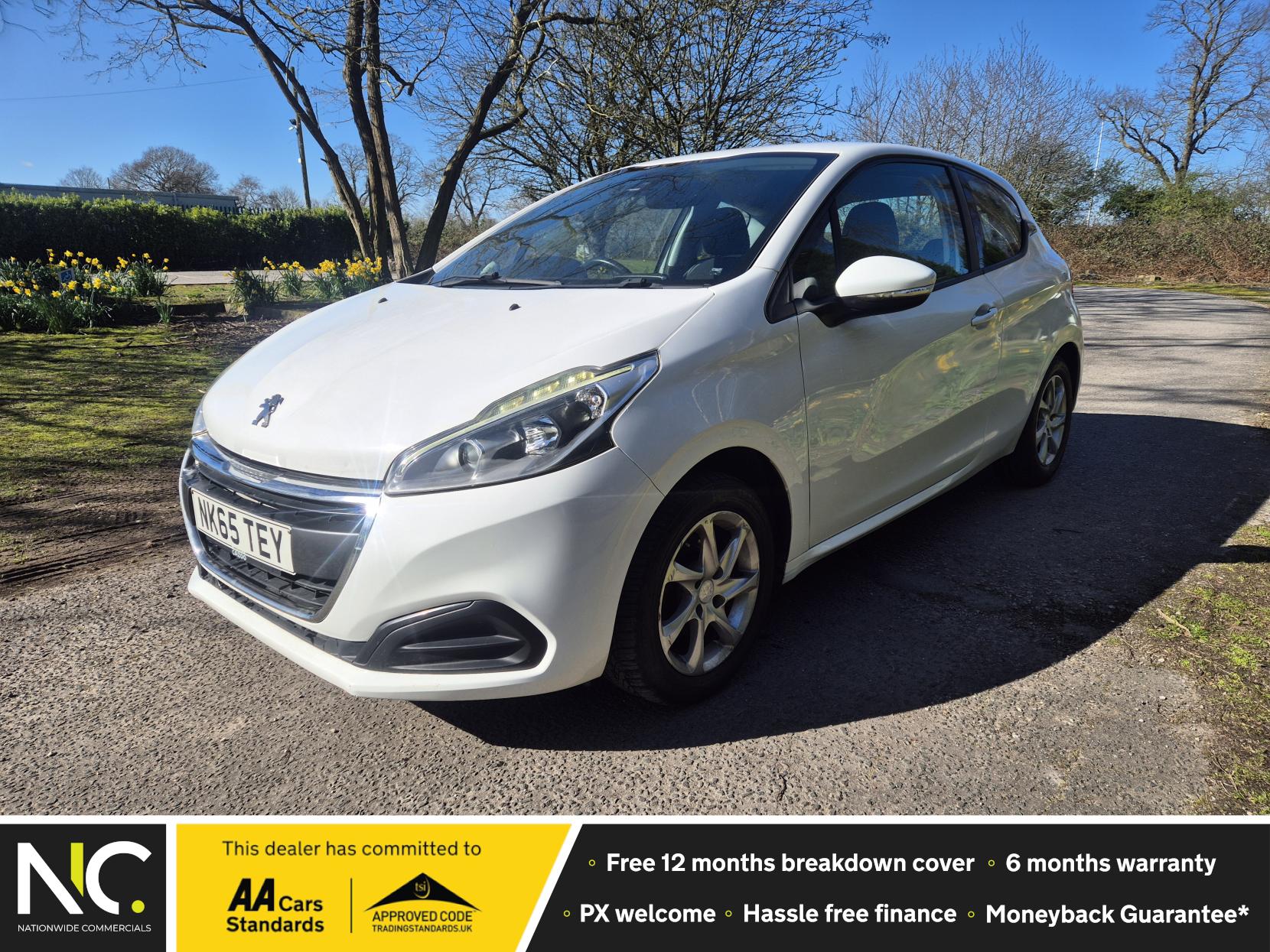 Peugeot 208 1.0 PureTech Active Hatchback 3dr Petrol Manual Euro 6 (68 ps)
