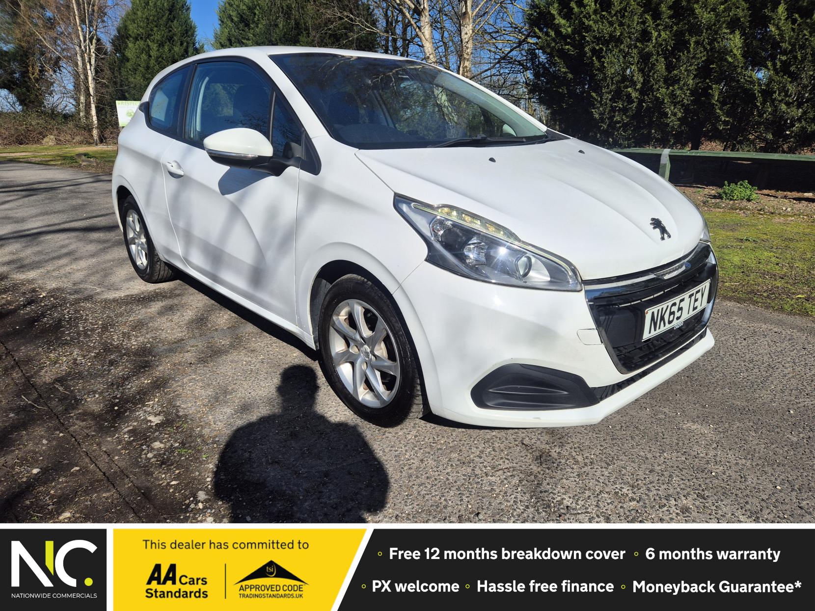 Peugeot 208 1.0 PureTech Active Hatchback 3dr Petrol Manual Euro 6 (68 ps)