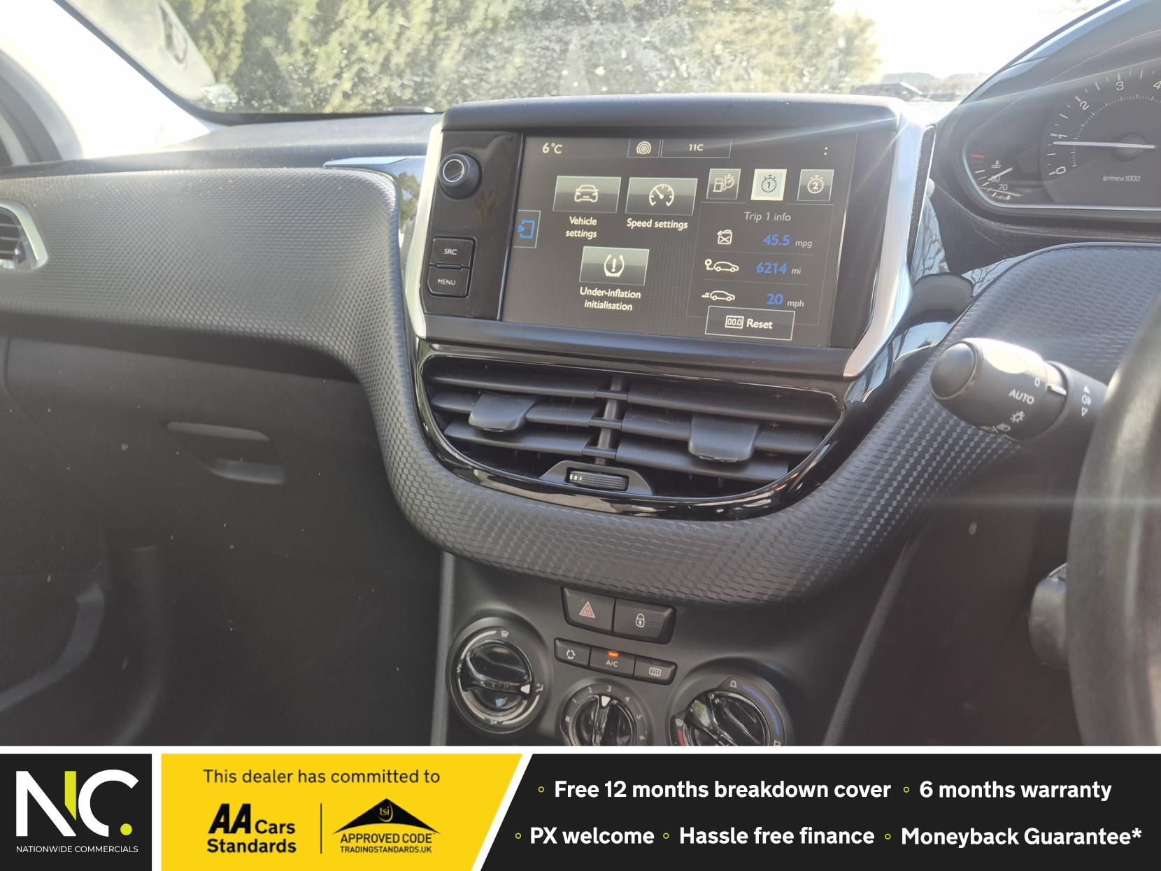 Peugeot 208 1.0 PureTech Active Hatchback 3dr Petrol Manual Euro 6 (68 ps)