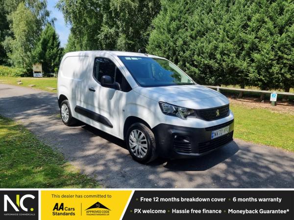 Peugeot Partner 1.5 BlueHDi 1000 Professional Panel Van 5dr Diesel Manual SWB (100 bhp) ⭐️ Euro 6 ⭐️  One Owner ⭐️  Finance Available