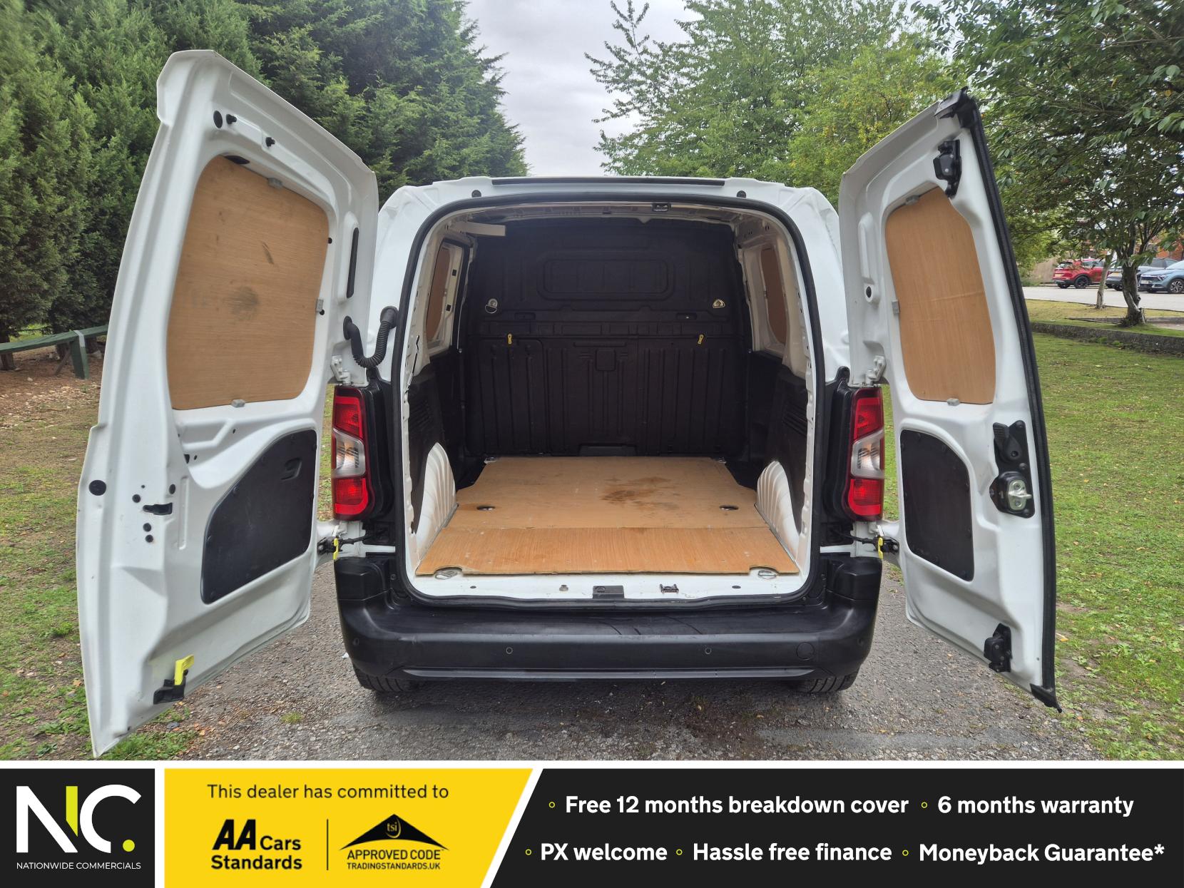 Peugeot Partner 1.5 BlueHDi 1000 Grip Standard Panel Van 5dr Diesel Manual SWB Euro 6 (s/s) (100 bhp)