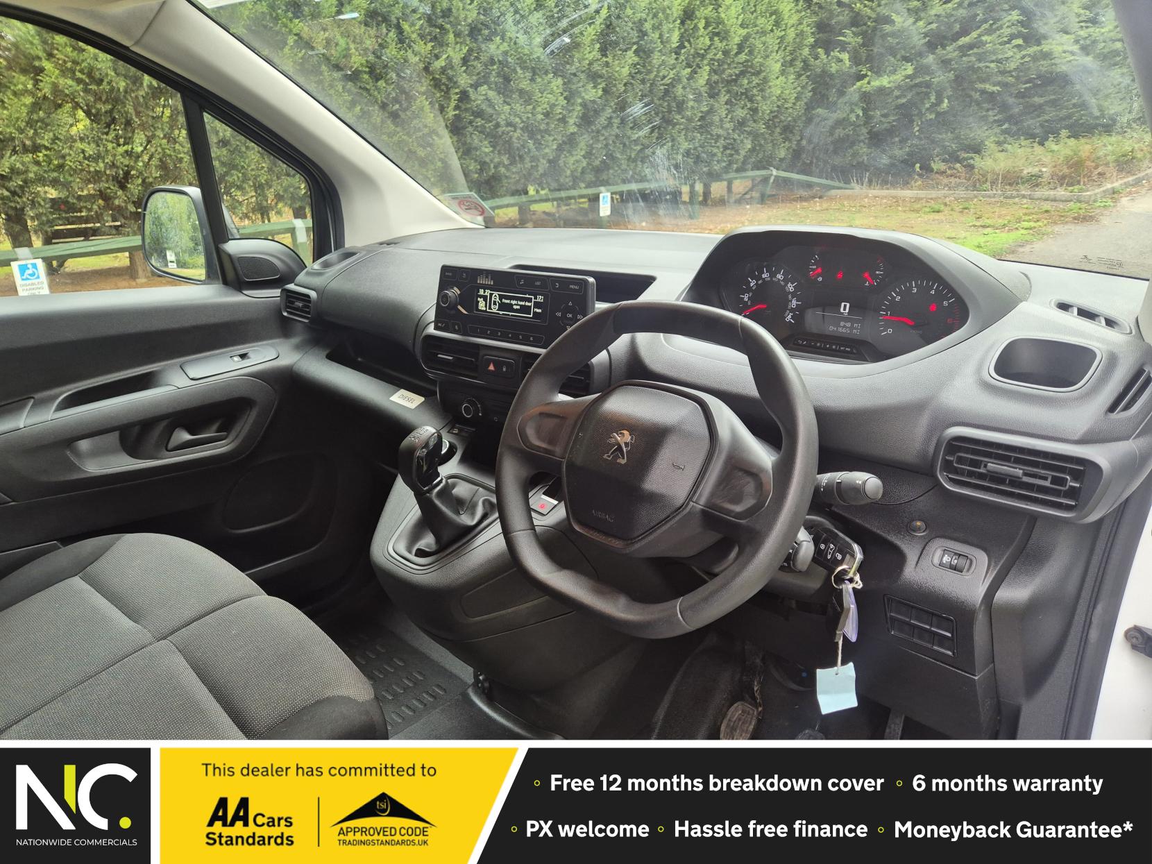 Peugeot Partner 1.5 BlueHDi 1000 Grip Standard Panel Van 5dr Diesel Manual SWB Euro 6 (s/s) (100 bhp)