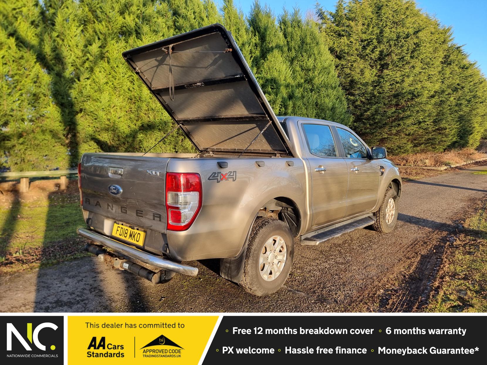 Ford Ranger 2.2 TDCi XLT Pickup Double Cab 4dr Diesel Manual 4WD Euro 5 (s/s) (Eco Axle) (160 ps)