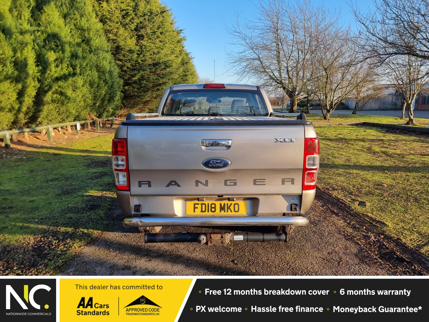 Ford Ranger 2.2 TDCi XLT Pickup Double Cab 4dr Diesel Manual 4WD Euro 5 (s/s) (Eco Axle) (160 ps)