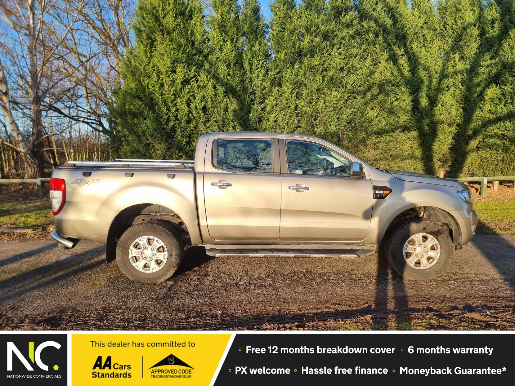 Ford Ranger 2.2 TDCi XLT Pickup Double Cab 4dr Diesel Manual 4WD Euro 5 (s/s) (Eco Axle) (160 ps)