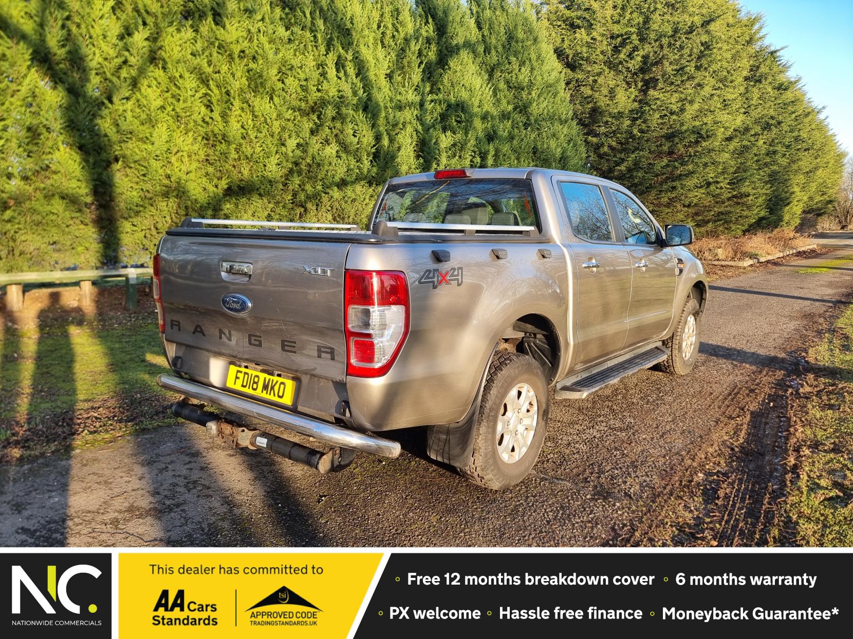 Ford Ranger 2.2 TDCi XLT Pickup Double Cab 4dr Diesel Manual 4WD Euro 5 (s/s) (Eco Axle) (160 ps)