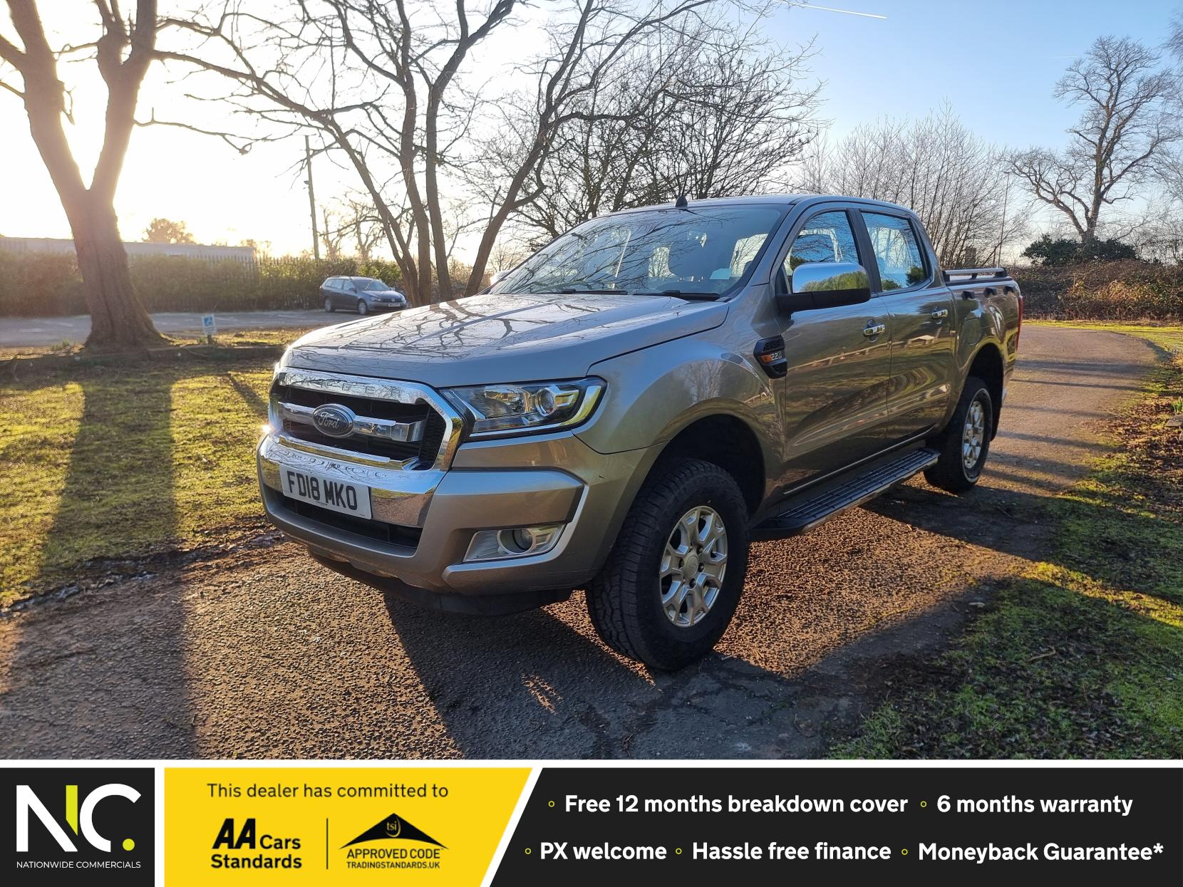 Ford Ranger 2.2 TDCi XLT Pickup Double Cab 4dr Diesel Manual 4WD Euro 5 (s/s) (Eco Axle) (160 ps)