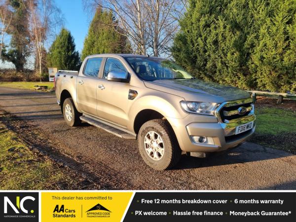 Ford Ranger 2.2 TDCi XLT Pickup Double Cab 4dr Diesel Manual 4WD Euro 5 (s/s) (Eco Axle) (160 ps)