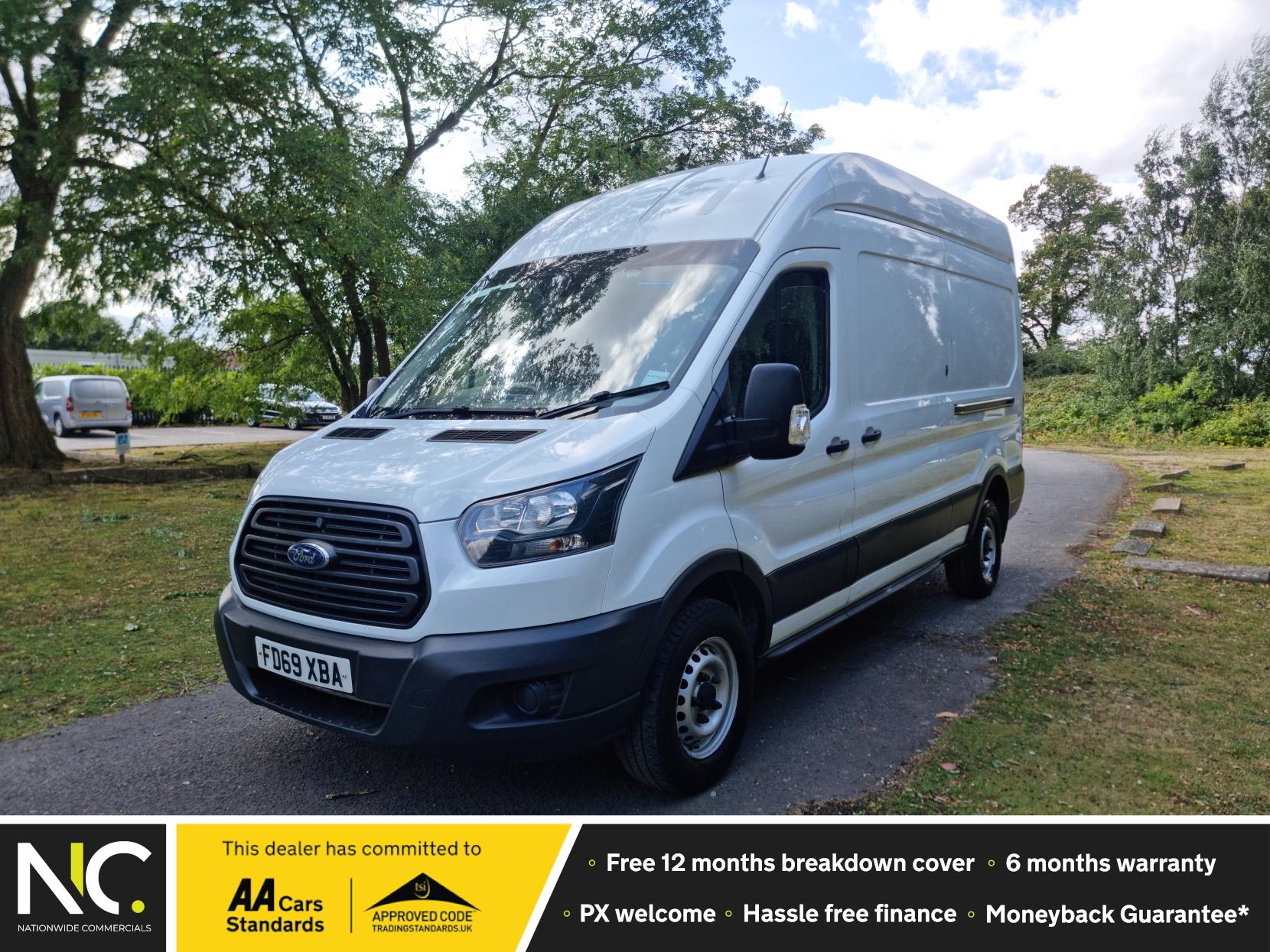 Ford Transit 2.0 350 EcoBlue RWD L3 H3 Panel Van 5dr Diesel Manual (130 ps) ⭐️ Euro 6 ⭐️  One Owner ⭐️  Finance Available