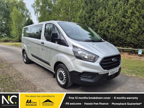 Ford Transit Custom 2.0 320 EcoBlue Kombi Double Cab 5dr Diesel Manual L2 H1 Euro 6 (s/s) (9 Seat) (130 ps)