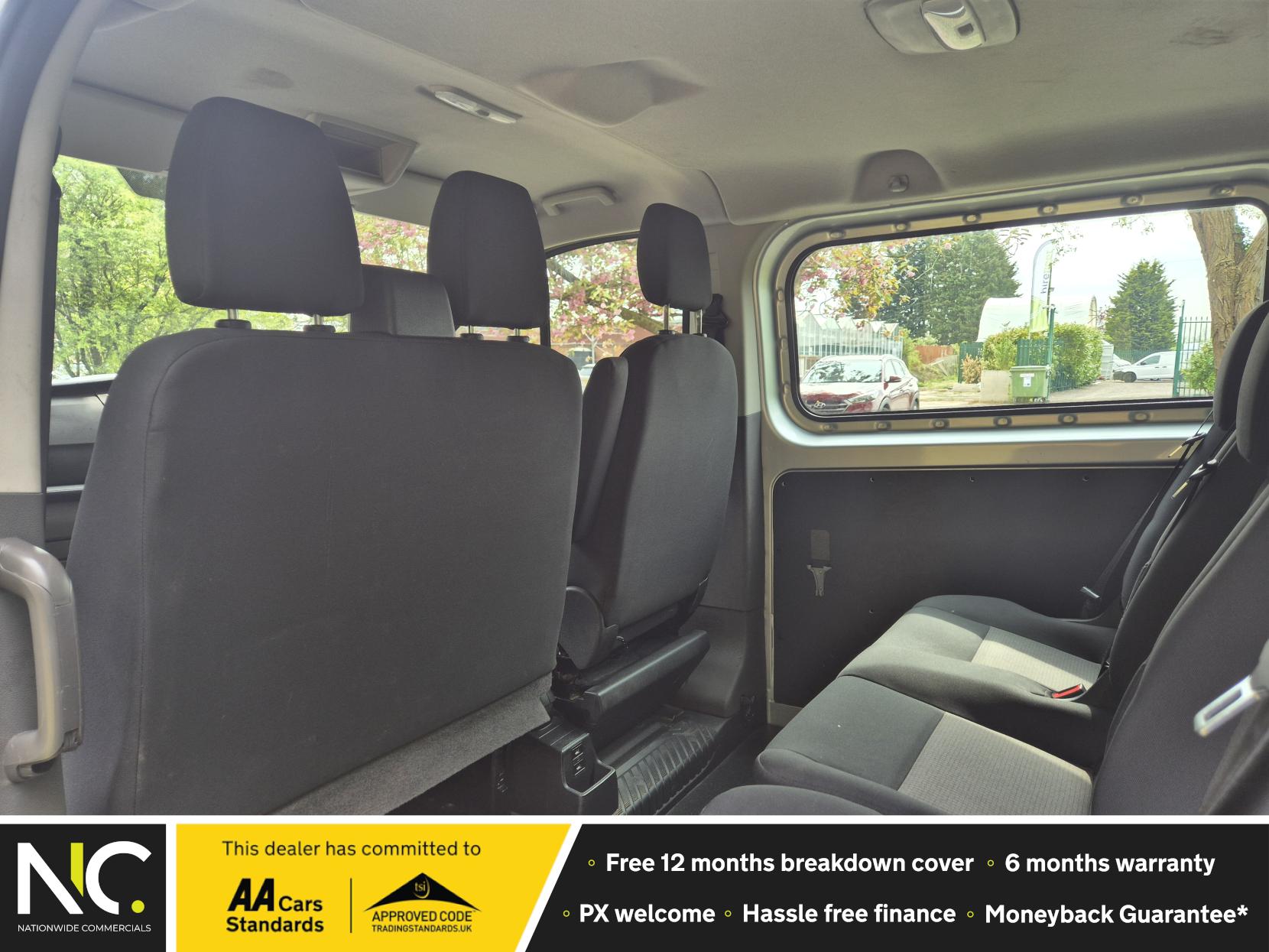 Ford Transit Custom 2.0 320 EcoBlue Kombi Double Cab 5dr Diesel Manual L2 H1 Euro 6 (s/s) (9 Seat) (130 ps)