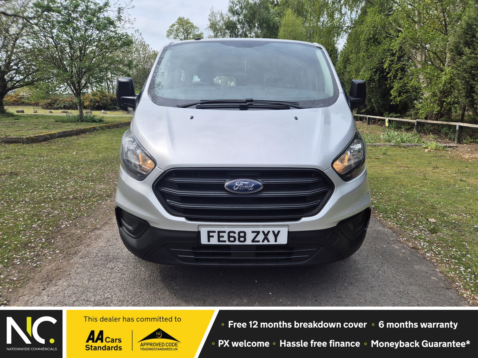 Ford Transit Custom 2.0 320 EcoBlue Kombi Double Cab 5dr Diesel Manual L2 H1 Euro 6 (s/s) (9 Seat) (130 ps)