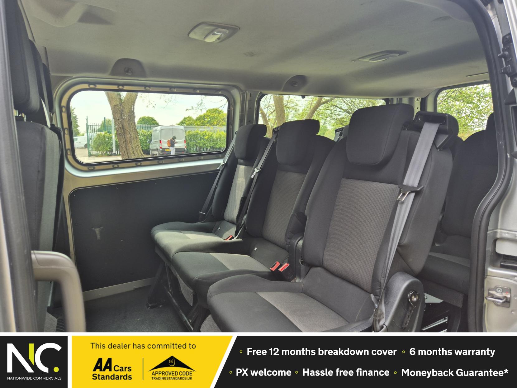 Ford Transit Custom 2.0 320 EcoBlue Kombi Double Cab 5dr Diesel Manual L2 H1 Euro 6 (s/s) (9 Seat) (130 ps)
