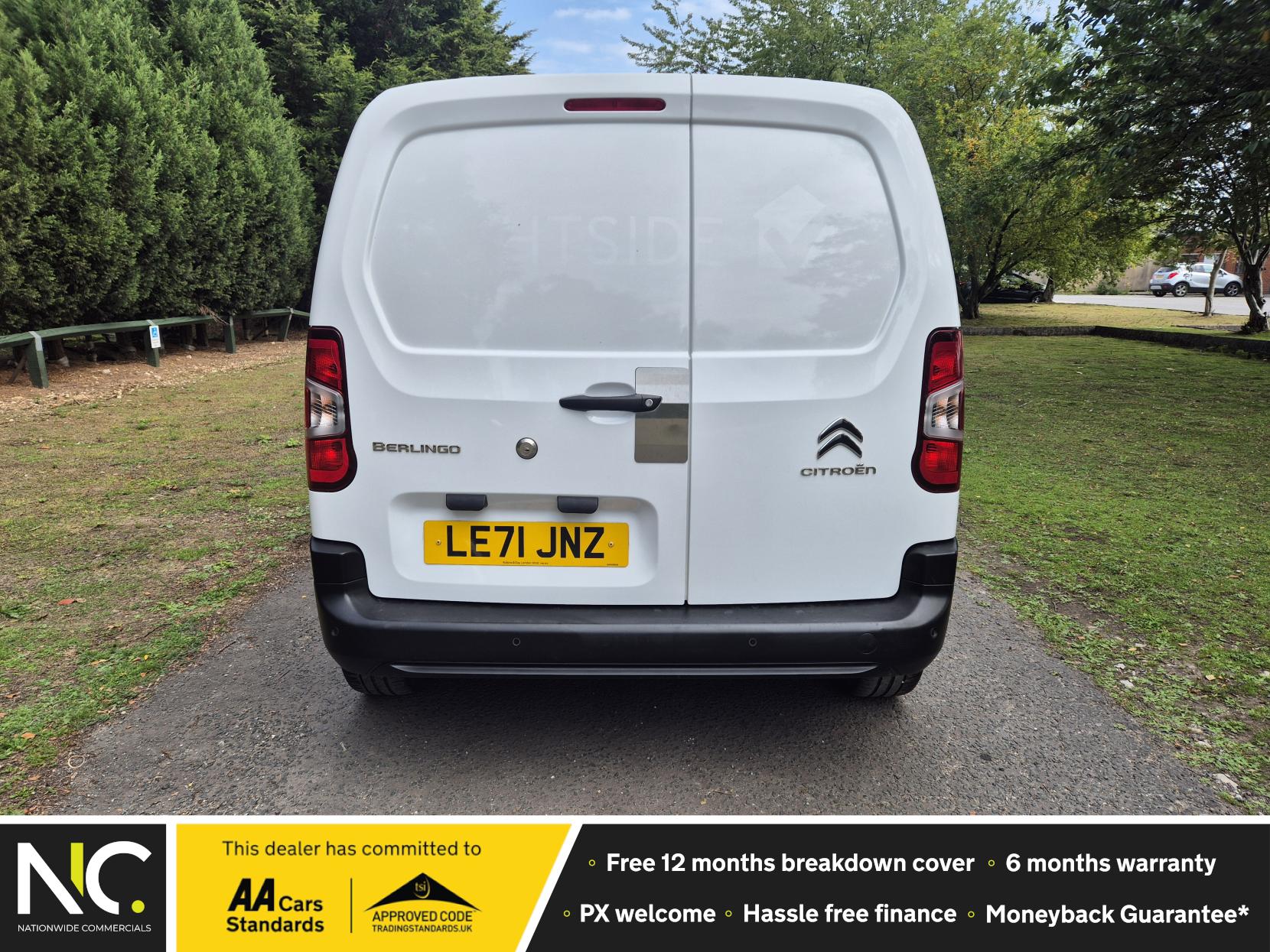 Citroen Berlingo 1.5 BlueHDi 1000 Enterprise M Pro Panel Van 5dr Diesel Manual SWB Euro 6 (s/s) (100 ps)