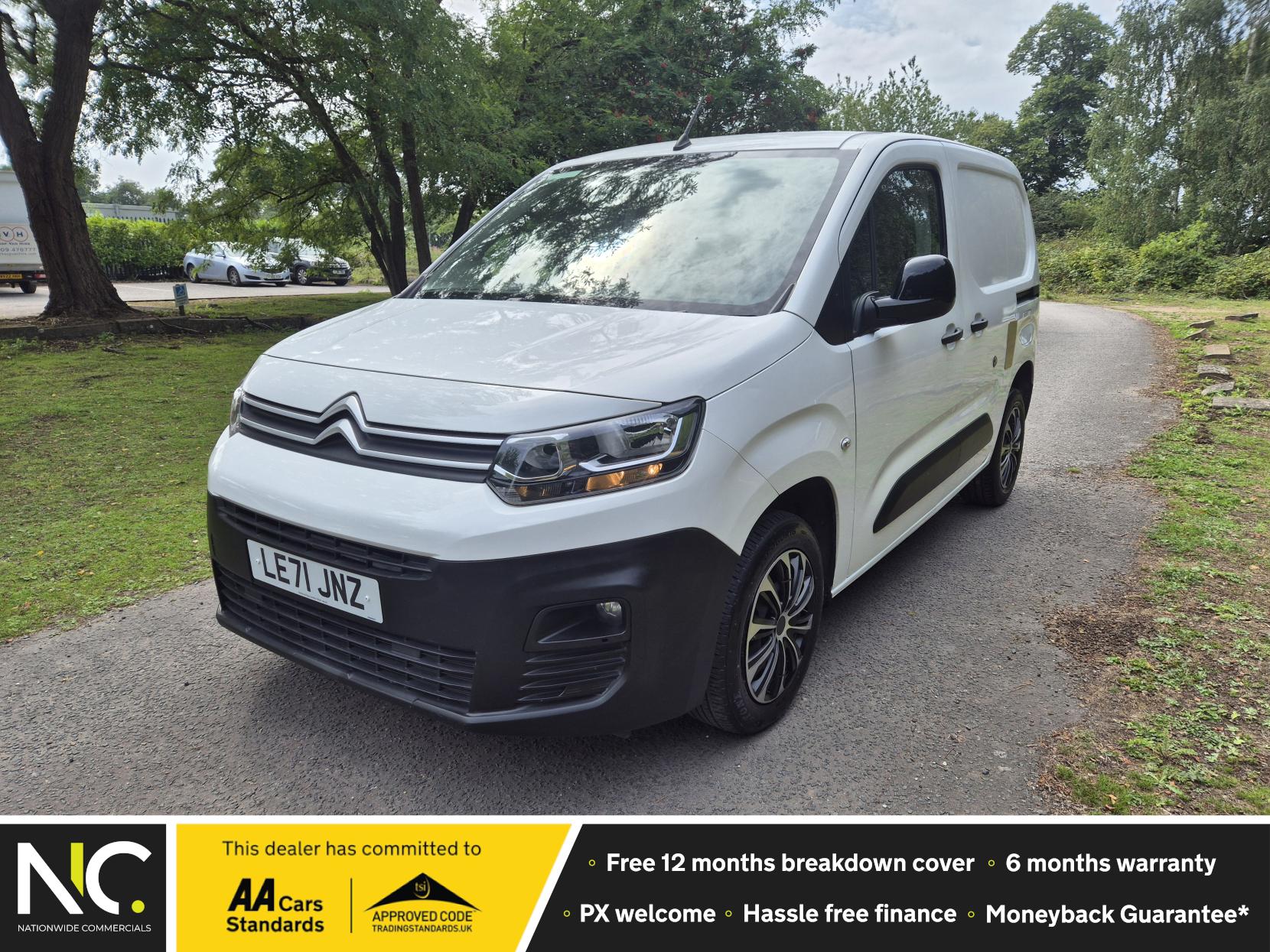 Citroen Berlingo 1.5 BlueHDi 1000 Enterprise M Pro Panel Van 5dr Diesel Manual SWB Euro 6 (s/s) (100 ps)