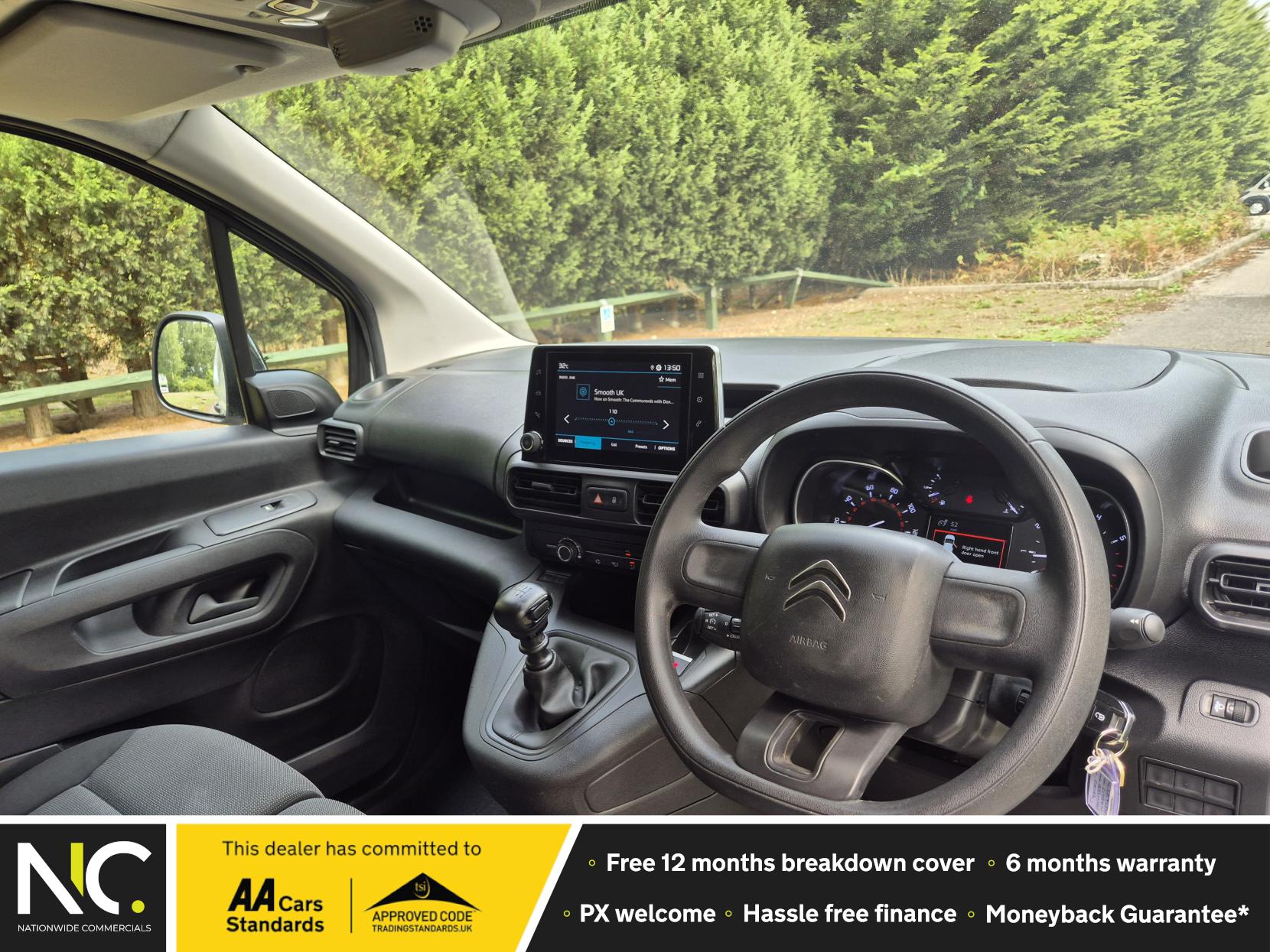 Citroen Berlingo 1.5 BlueHDi 1000 Enterprise M Pro Panel Van 5dr Diesel Manual SWB Euro 6 (s/s) (100 ps)